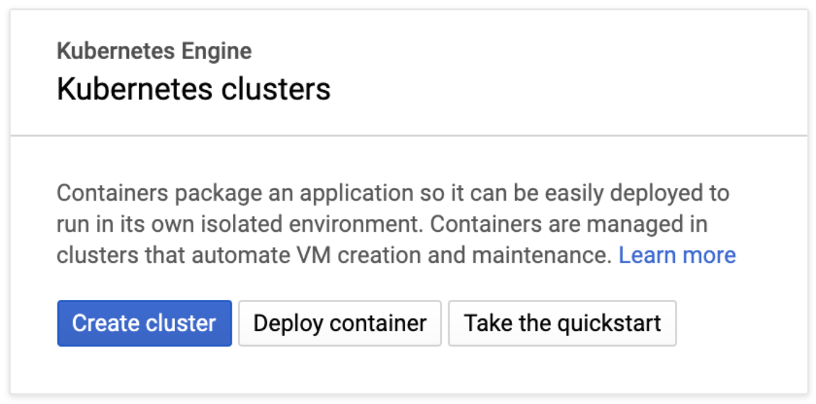 Google Cloud Console with billing data verified and Create Cluster button is active but not clicked yet