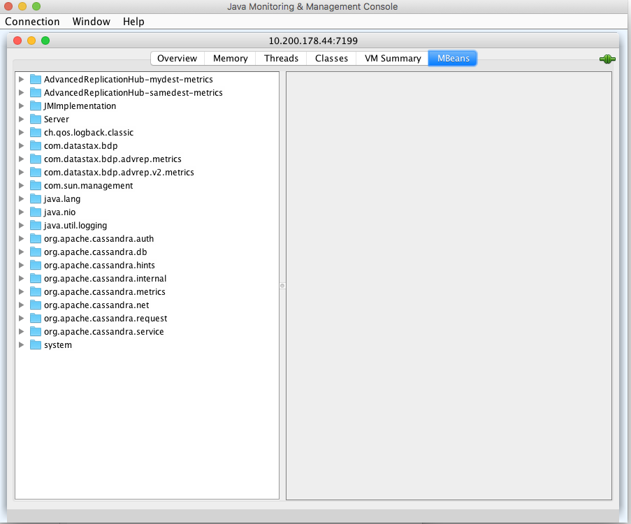 Metrics provided automatically by the DSE Java driver