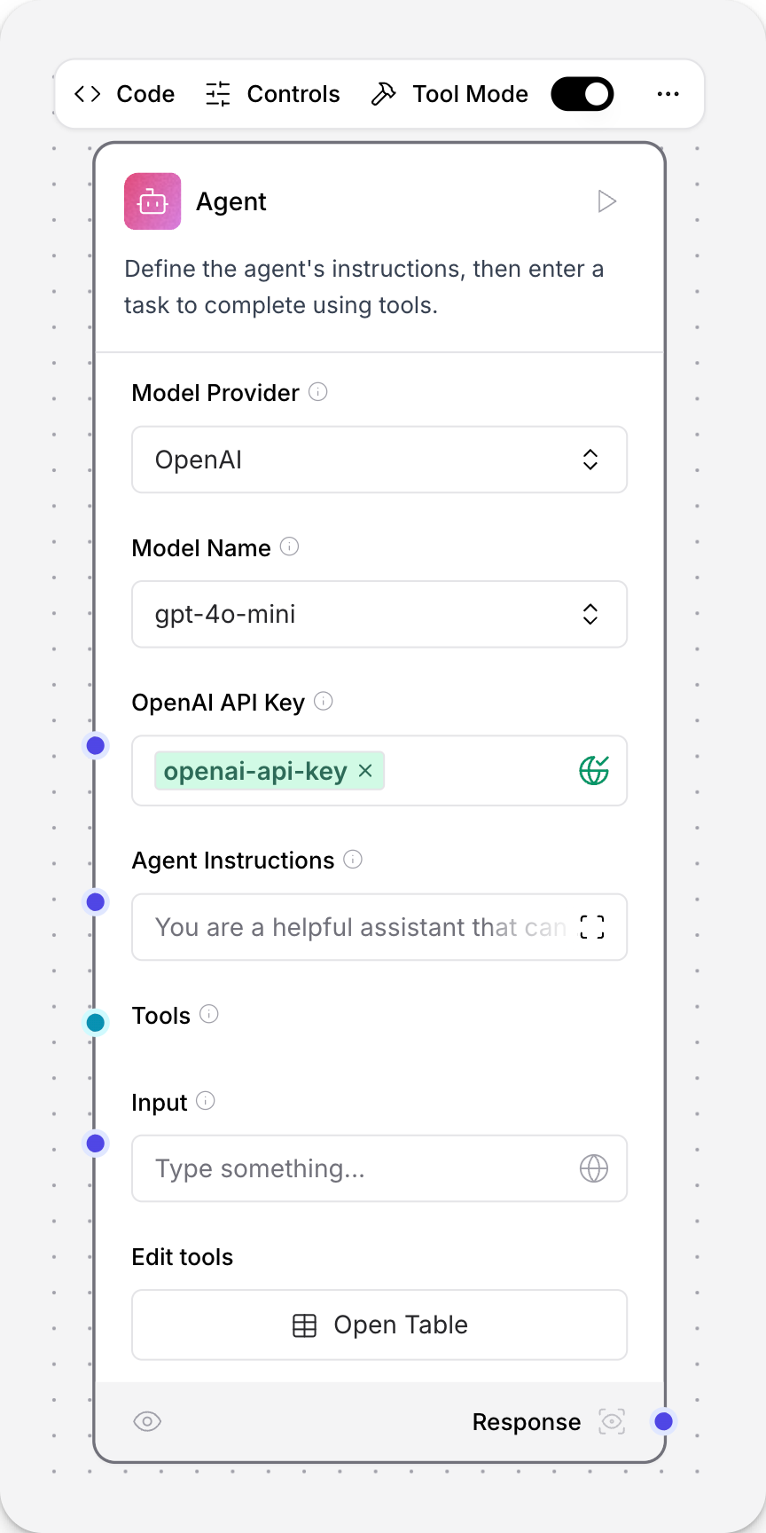 Prompt component